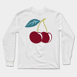 Cherry Polkadot Long Sleeve T-Shirt